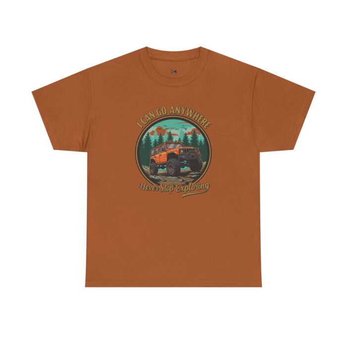 I can go anywhere Unisex Heavy Cotton Tee - Image 9