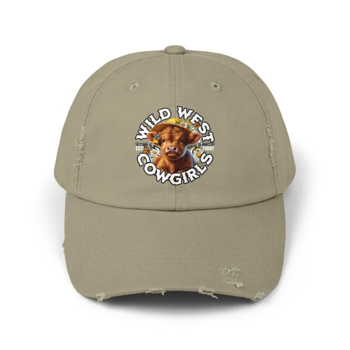 Wild West Cow Girls Unisex Distressed Cap - Image 13