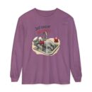Just chillin' no stress Unisex Garment-dyed Long Sleeve T-Shirt