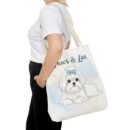 Paws & Love Dog Tote Bag - Cute Pet Lover's Carryall