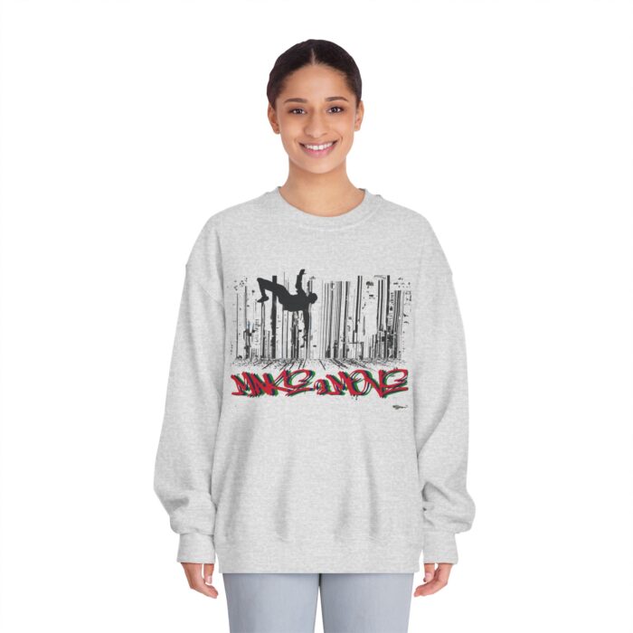 Make a move Unisex DryBlend® Crewneck Sweatshirt - Image 7
