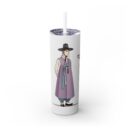 Elegance in tradition Skinny Tumbler with Straw, 20oz