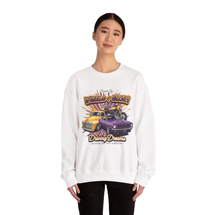 WHEELS OF GLORY Unisex Heavy Blend™ Crewneck Sweatshirt - Image 4