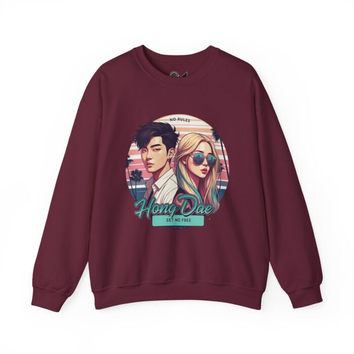 HongDae Freedom Unisex Heavy Blend™ Crewneck Sweatshirt - Image 13