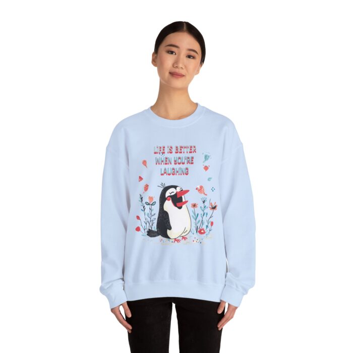 Life is better when you're laughing Unisex Heavy Blend™ Crewneck Sweatshirt - Image 20