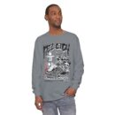 DJ Cat Unisex Garment-dyed Long Sleeve T-Shirt