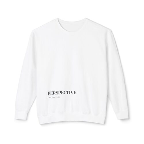 "meta_description": "Discover ultimate comfort with the Perspective Unisex Sweatshirt, crafted from soft ring-spun cotton.",