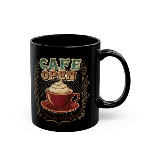 Cafe Black Mug (11oz, 15oz)