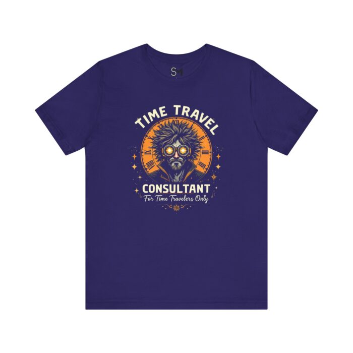 TIME TRAVEL CONSULTANT Unisex Jersey Short Sleeve Tee - Image 25