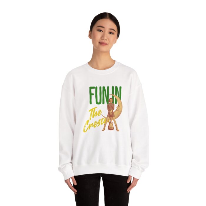 Fun in the crescent Unisex Heavy Blend™ Crewneck Sweatshirt - Image 4