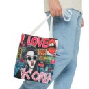 I love Korea Tote Bag (AOP)