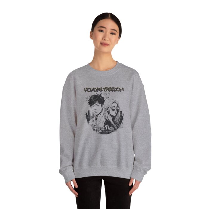 HongDae Freedom Unisex Heavy Blend™ Crewneck Sweatshirt - Image 12