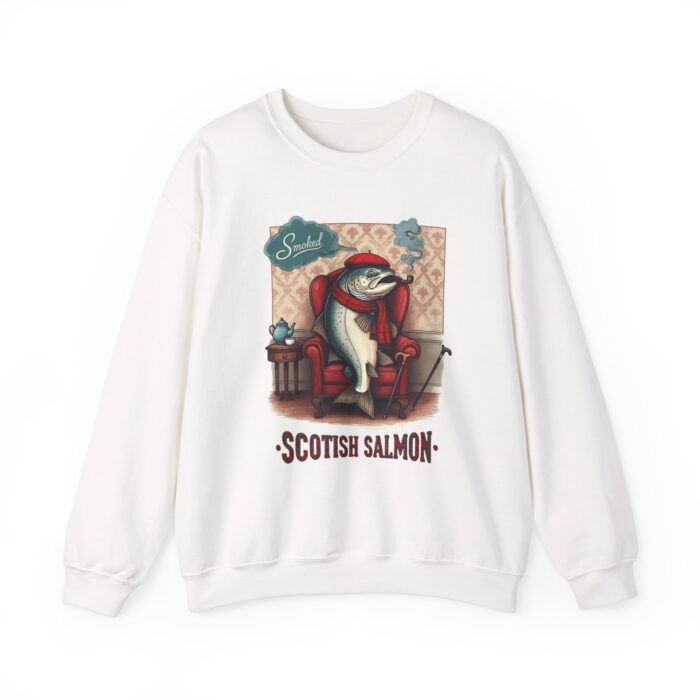 "meta_description": "Experience ultimate comfort with the Scottish Salmon Unisex Sweatshirt.",