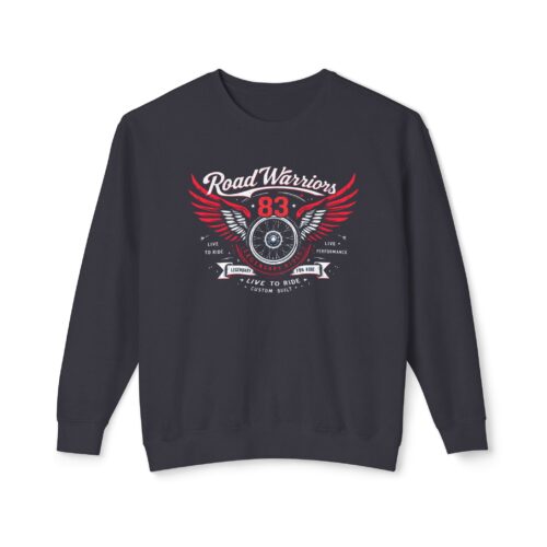 Road Warriors Unisex Lightweight Crewneck Sweatshirt
