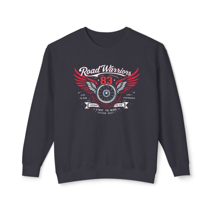 Road Warriors Unisex Lightweight Crewneck Sweatshirt
