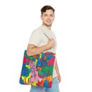 The hillside village in Korea Tote Bag (AOP)