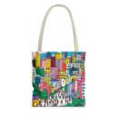 Seoul's hill neighborhoods Tote Bag (AOP)