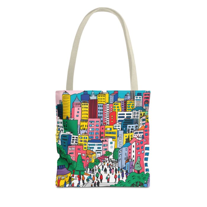 Seoul's hill neighborhoods Tote Bag (AOP) - Image 37