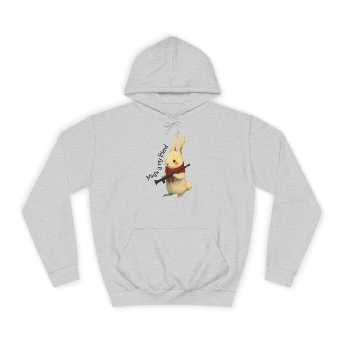 Music is my friend Unisex College Hoodie