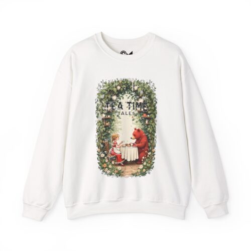 Tea time tales Unisex Heavy Blend™ Crewneck Sweatshirt