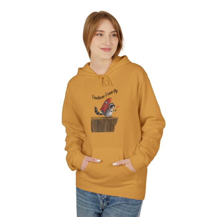 I believe I can fly Unisex Midweight Softstyle Fleece Hoodie - Image 15