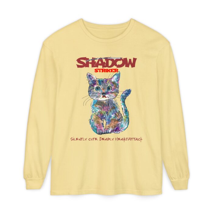 Shadow Striker Unisex Garment-dyed Long Sleeve T-Shirt - Image 21