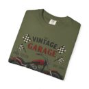 Vintage Garage Motorcycle T-Shirt - Road Tested & Built Tough for Bikers