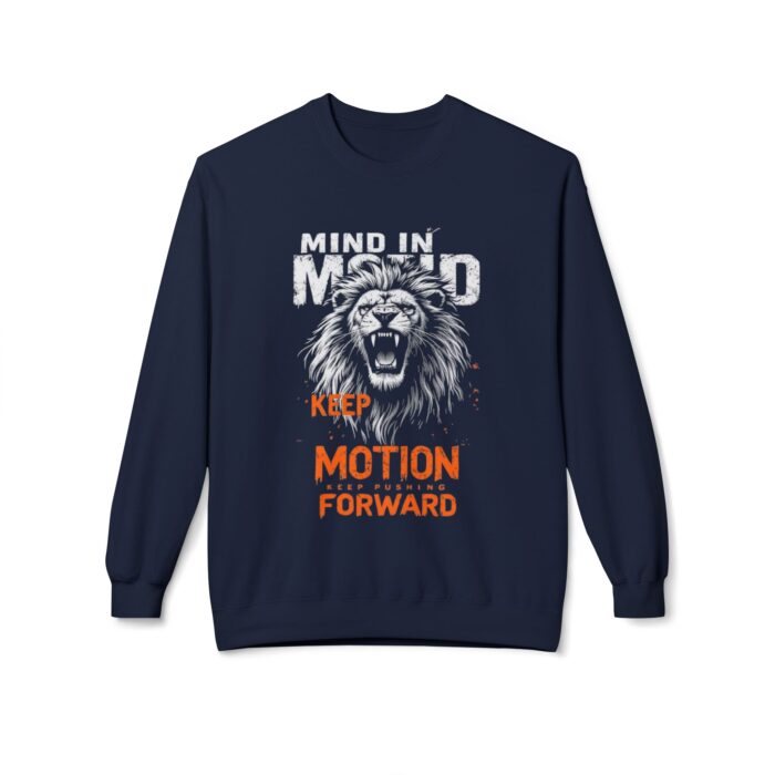 Keep pushing forwardUnisex Midweight Softstyle Fleece Crewneck Sweatshirt - Image 13