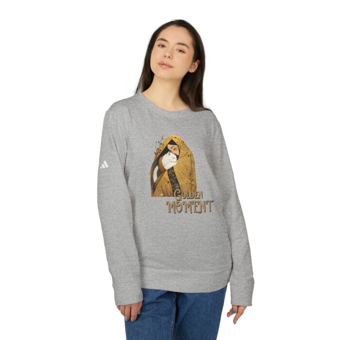 adidas Golden Moment Unisex Fleece Crewneck Sweatshirt - Image 7