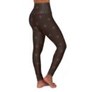 Autumn Argyle High Waisted Yoga Leggings (AOP)