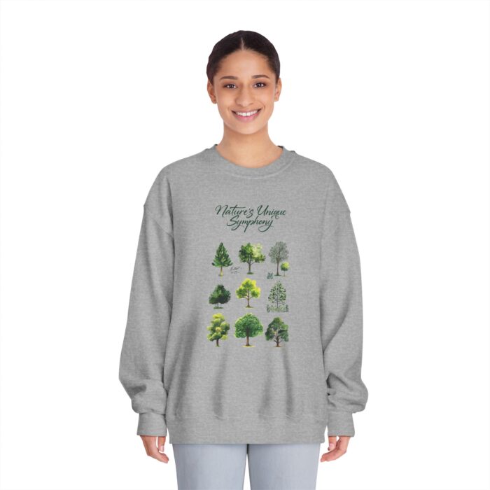 Nature's unique symphony Unisex DryBlend® Crewneck Sweatshirt - Image 11