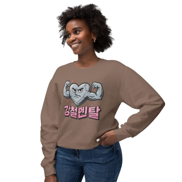 Strong mentality Unisex Lightweight Crewneck Sweatshirt - Perfect for Fitness Lovers - Image 3