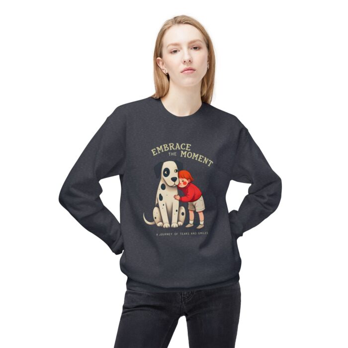 Embrace the moments Unisex Midweight Softstyle Fleece Crewneck Sweatshirt - Image 27