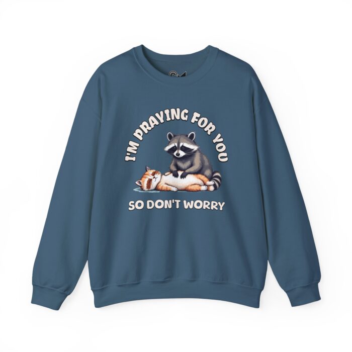 I'm praying for yo Unisex Heavy Blend™ Crewneck Sweatshirt - Image 33