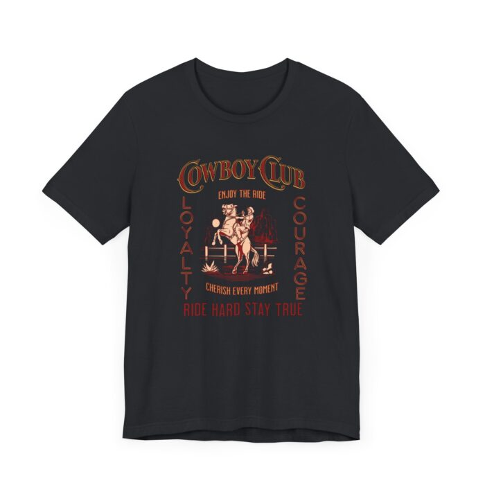 Cowboy club Unisex Jersey Short Sleeve Tee - Image 27