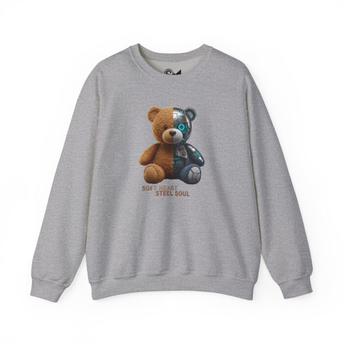 SOFT HEART, STEEL SOUL Unisex Heavy Blend™ Crewneck Sweatshirt - Image 13