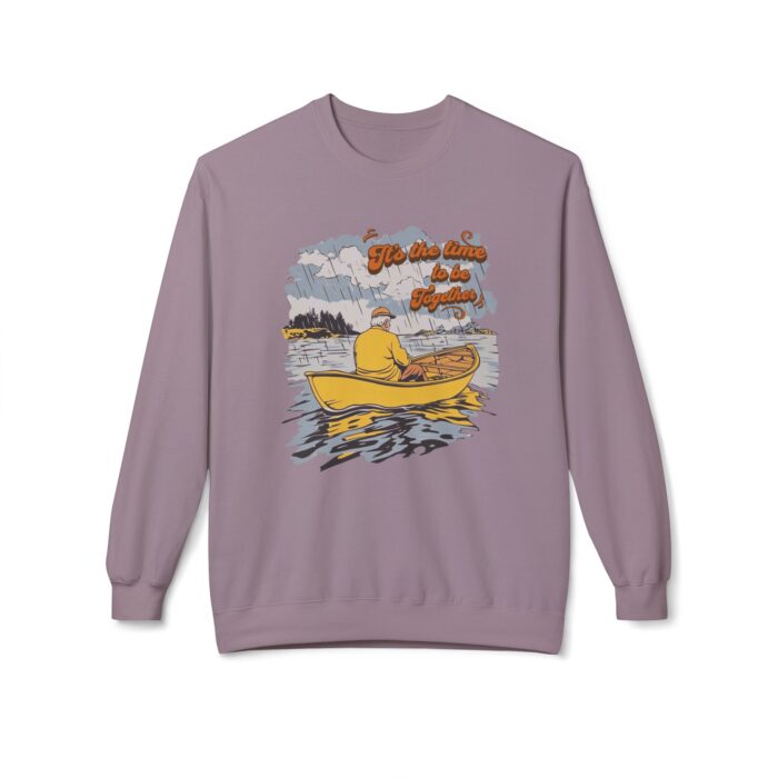 Time to be together Unisex Midweight Softstyle Fleece Crewneck Sweatshirt - Image 29