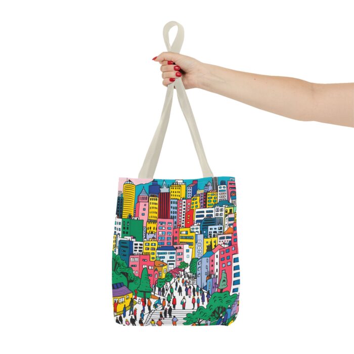 Seoul's hill neighborhoods Tote Bag (AOP) - Image 40