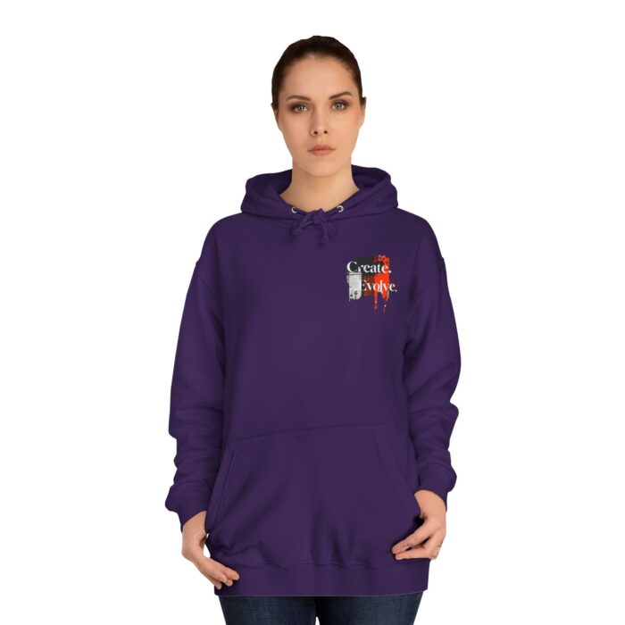Create Evolve Unisex College Hoodie - Image 20