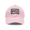 Elegantly wasted Hat with Leather Patch (Rectangle)