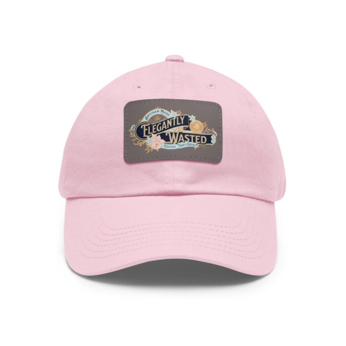 Elegantly wasted Hat with Leather Patch (Rectangle) - Image 17