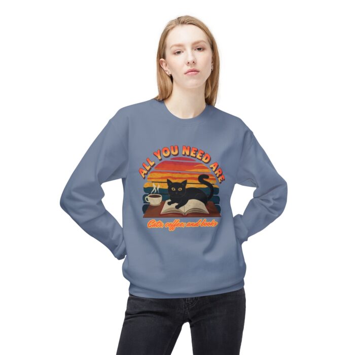 All you need are Unisex Midweight Softstyle Fleece Crewneck Sweatshirt - Image 31