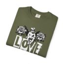 Unisex Garment-Dyed T-Shirt - Love Openmind Vintage Graphic Tee