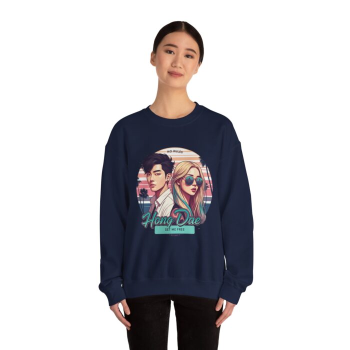 HongDae Freedom Unisex Heavy Blend™ Crewneck Sweatshirt - Image 40