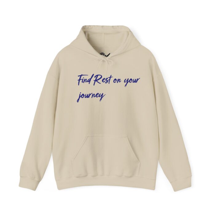 Find Rest on the Journey Unisex Heavy Blend™ Hooded Sweatshirt - Image 9