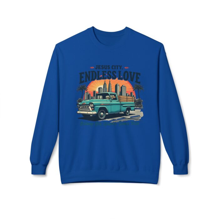 Endless love Unisex Midweight Softstyle Fleece Crewneck Sweatshirt - Image 25