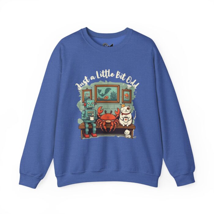 Just a little bit odd Unisex Heavy Blend™ Crewneck Sweatshirt - Image 29