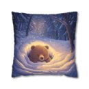 Is it still winter? Faux Suede Square Pillowcase