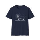 Dachshund Loyalty Unisex Softstyle T-Shirt - Always Faithful Design
