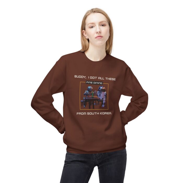 Got these from South Korea After a Hustle Unisex Midweight Softstyle Fleece Crewneck Sweatshirt - Image 3